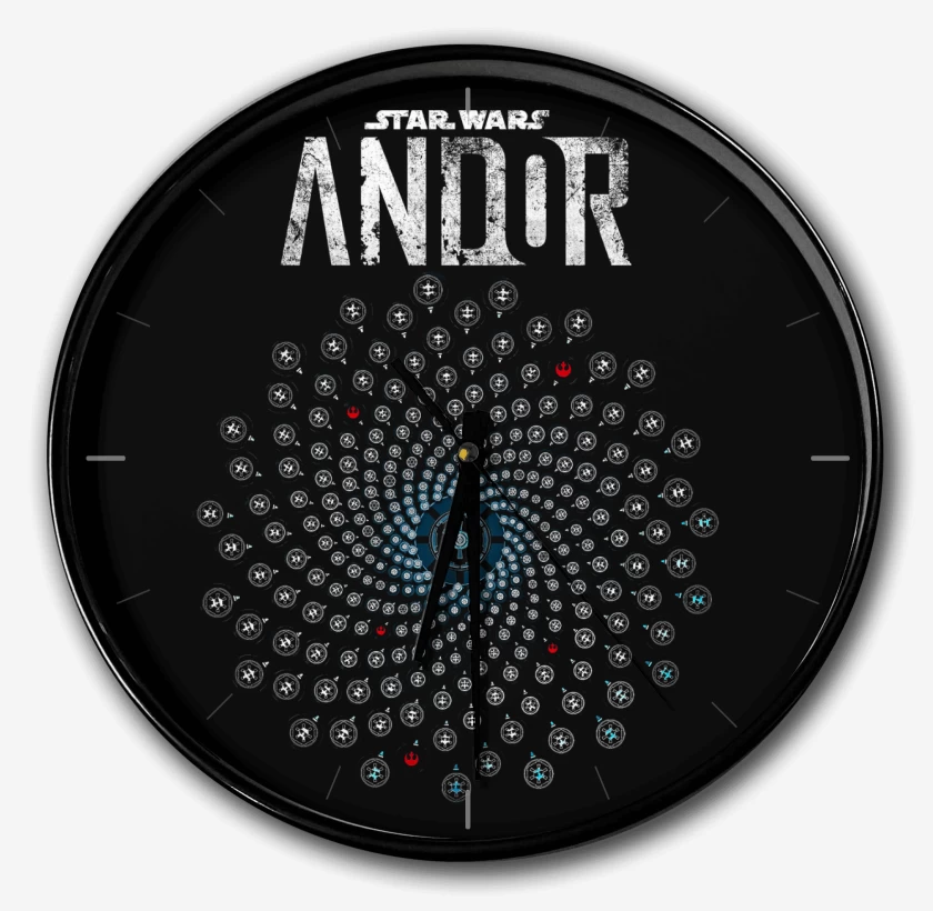 Reloj Negro de Star Wars Andor Vortice