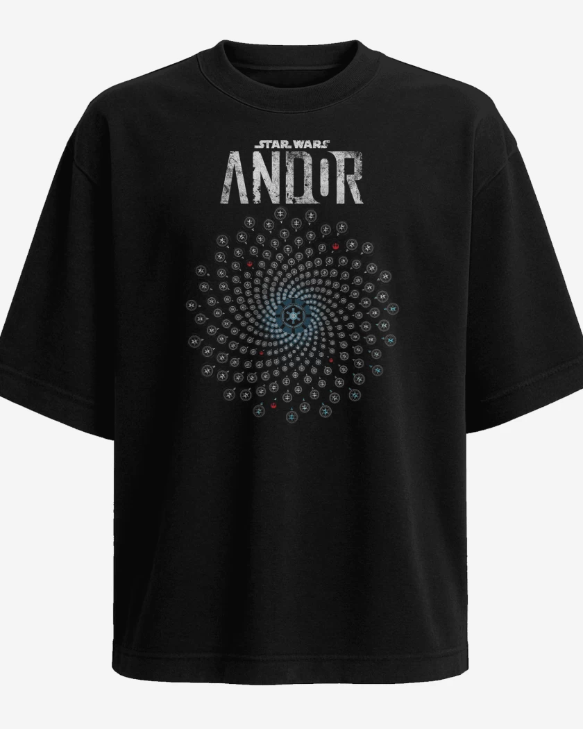Polera Oversize Star Wars Andor Vortice