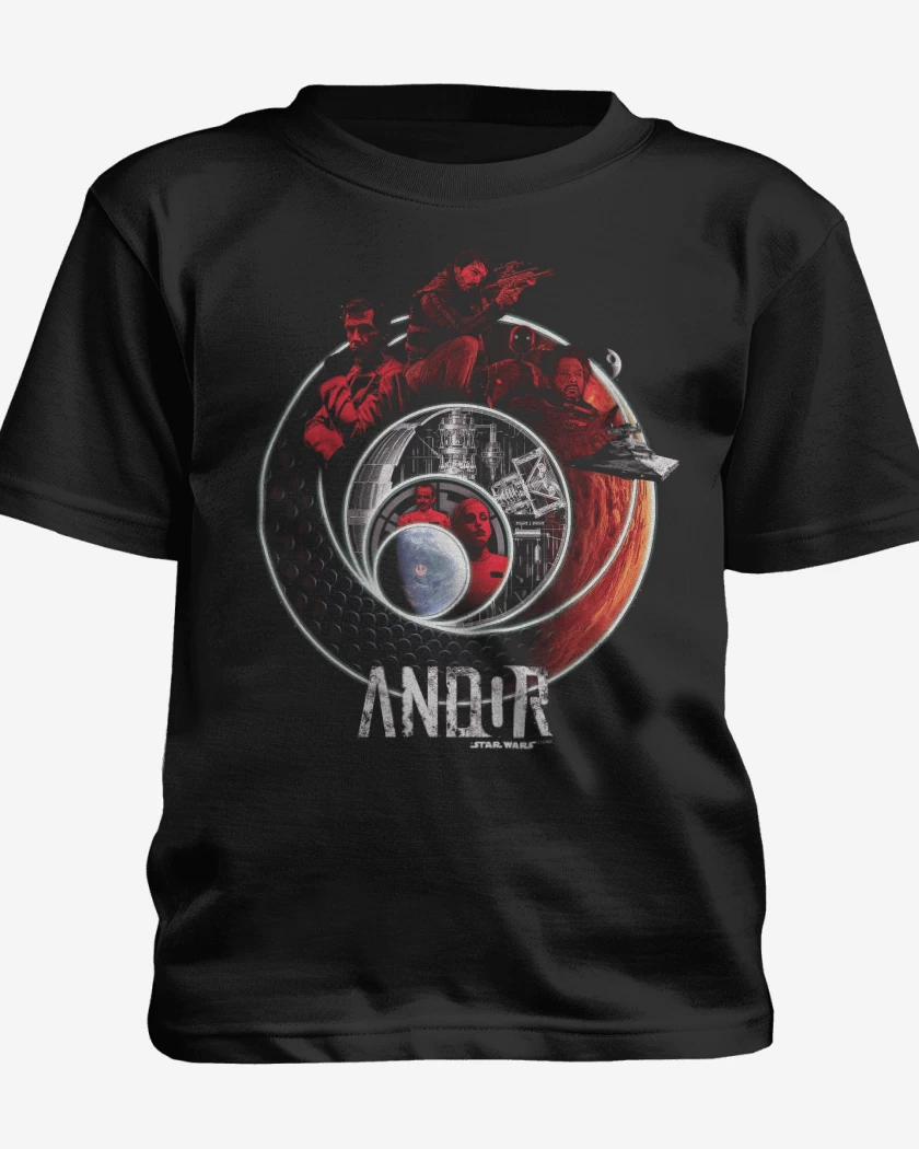 Polera de niño Negro de Andor A Star Wars Story