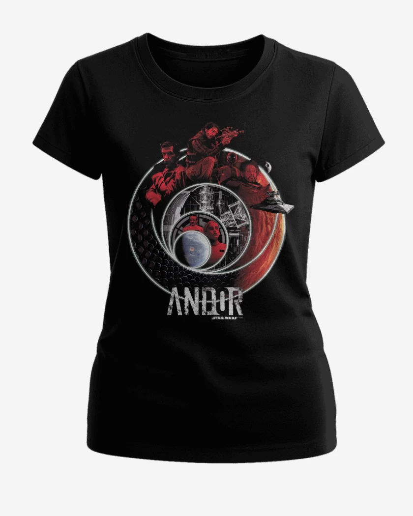 Polera de Mujer Negro de Andor A Star Wars Story