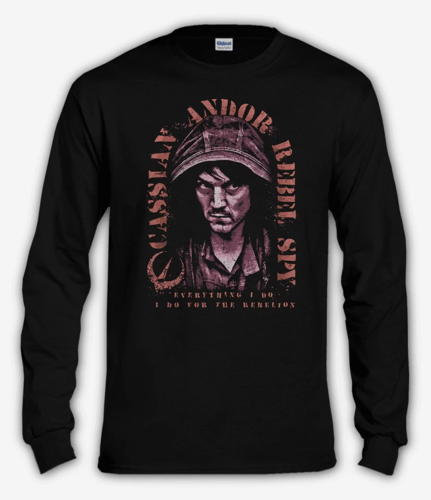 Polera manga larga Star Wars Cassian Andor