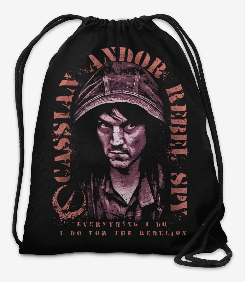 Mochila Negro de Star Wars Cassian Andor