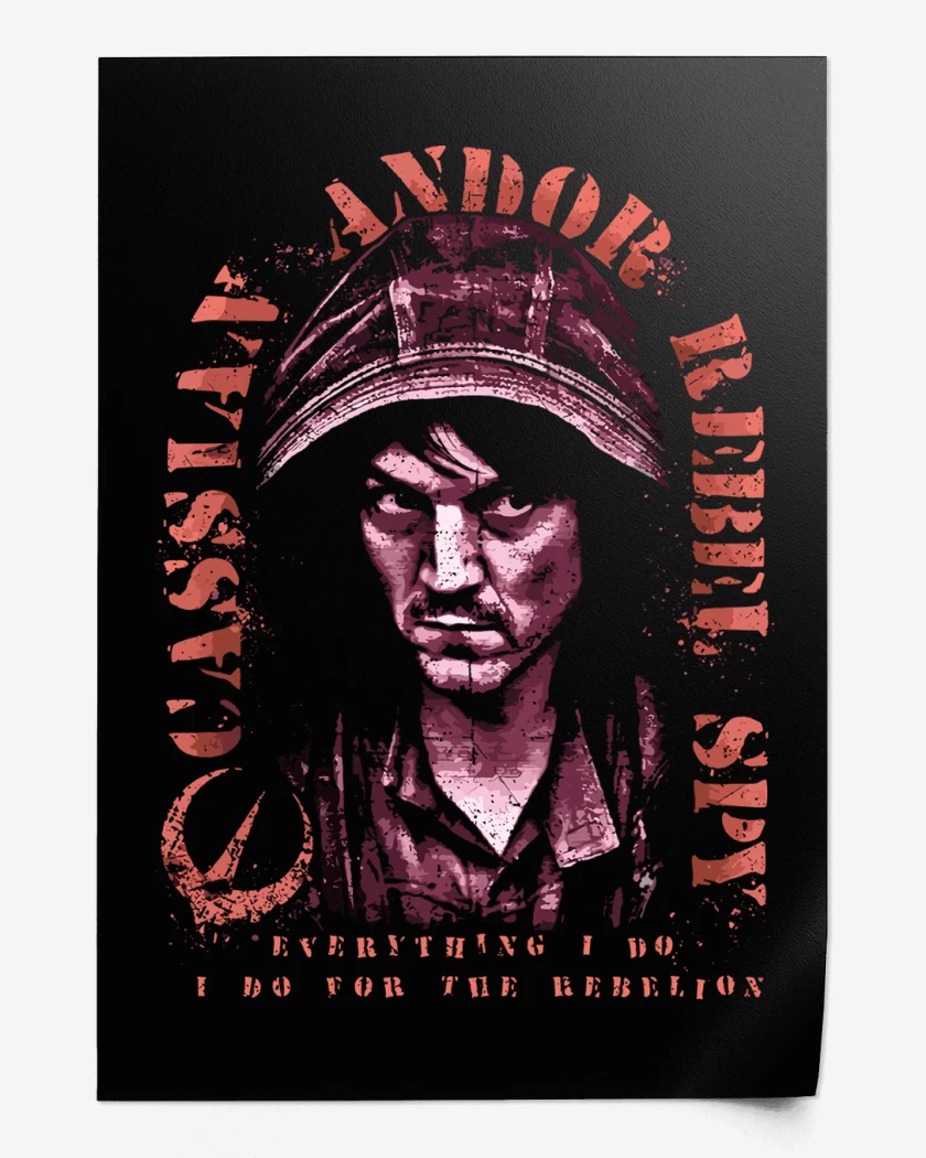 Print Star Wars Cassian Andor