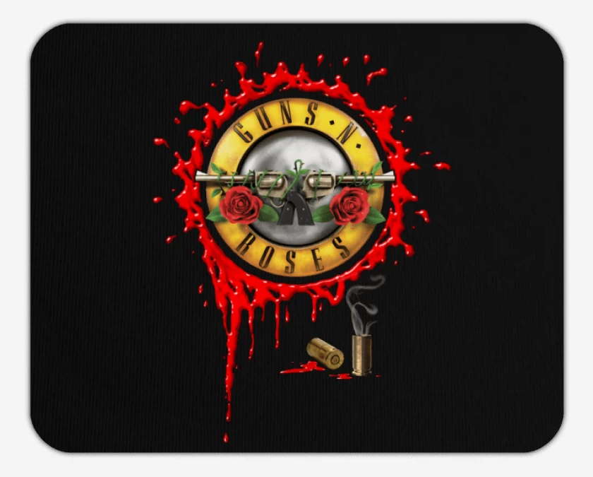 Mousepad Guns and roses full color