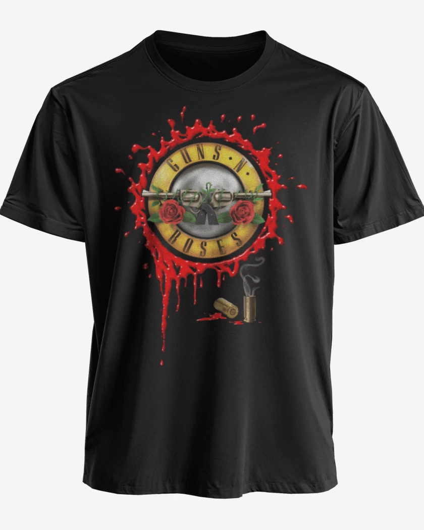 Polera premium Guns and roses full color