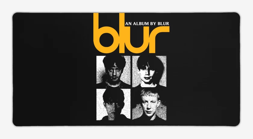 Mouse pad Gamer Negro de Blur album
