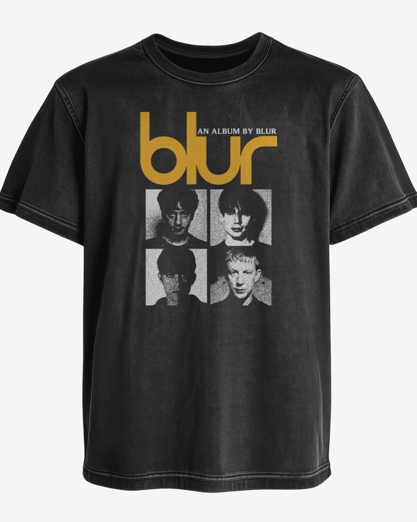 Polera desgastada Blur album