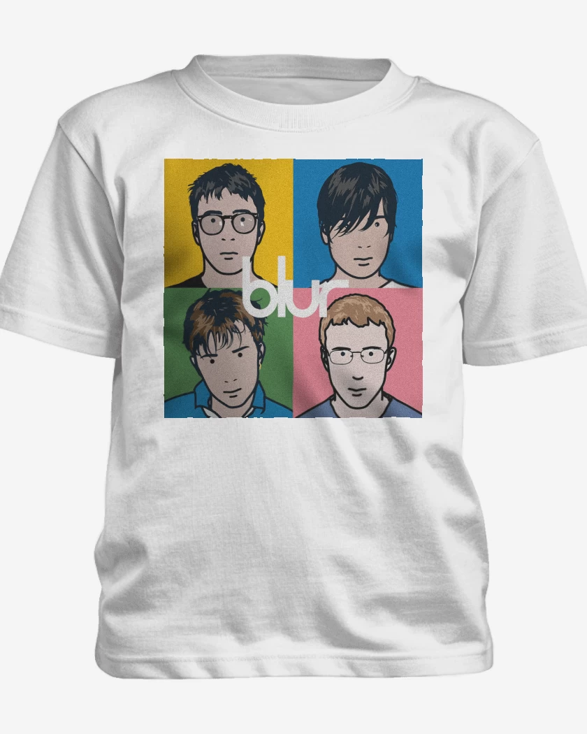 Polera de niño Blanco de Blur