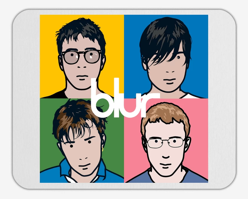 Mousepad Blanco de Blur