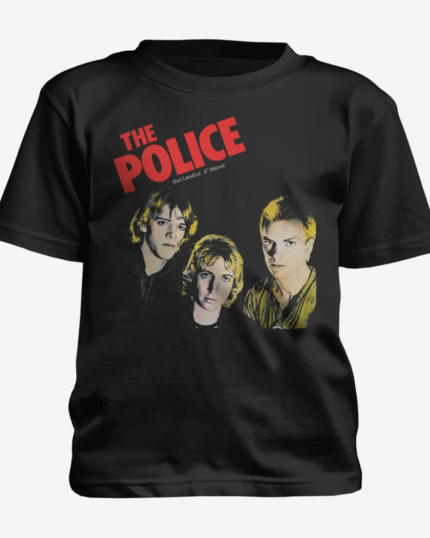 Polera de niño The Police Outlandos d Amour