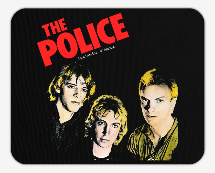 Mousepad The Police Outlandos d Amour