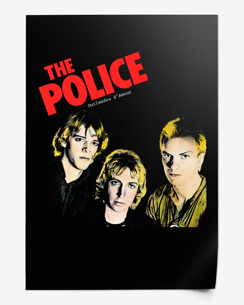 Print The Police Outlandos d Amour