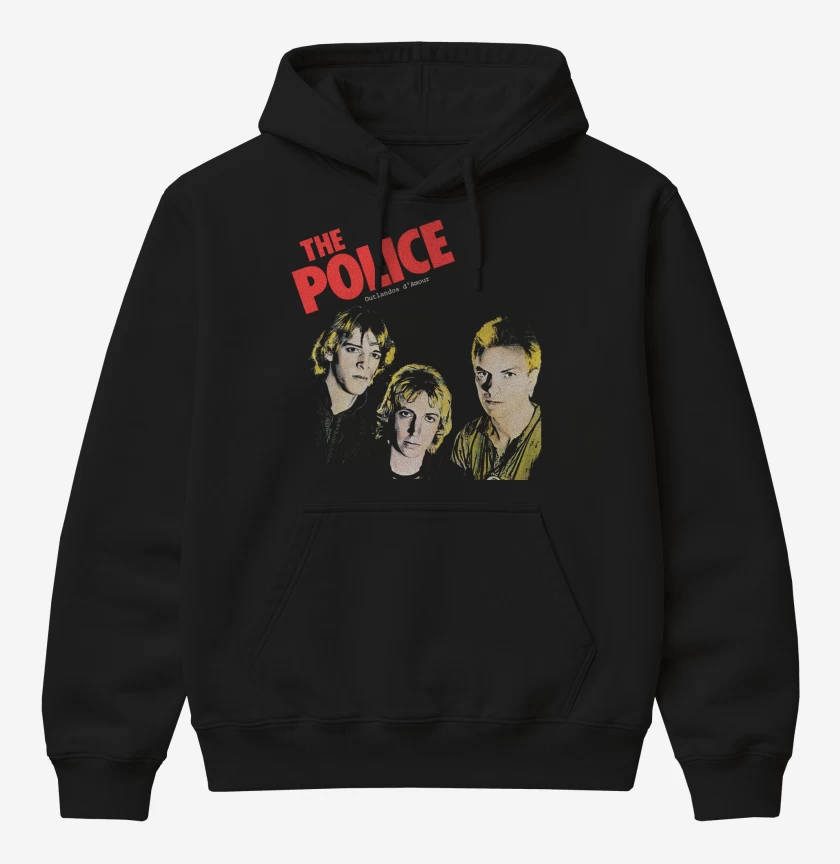 Poleron Canguro básico The Police Outlandos d Amour