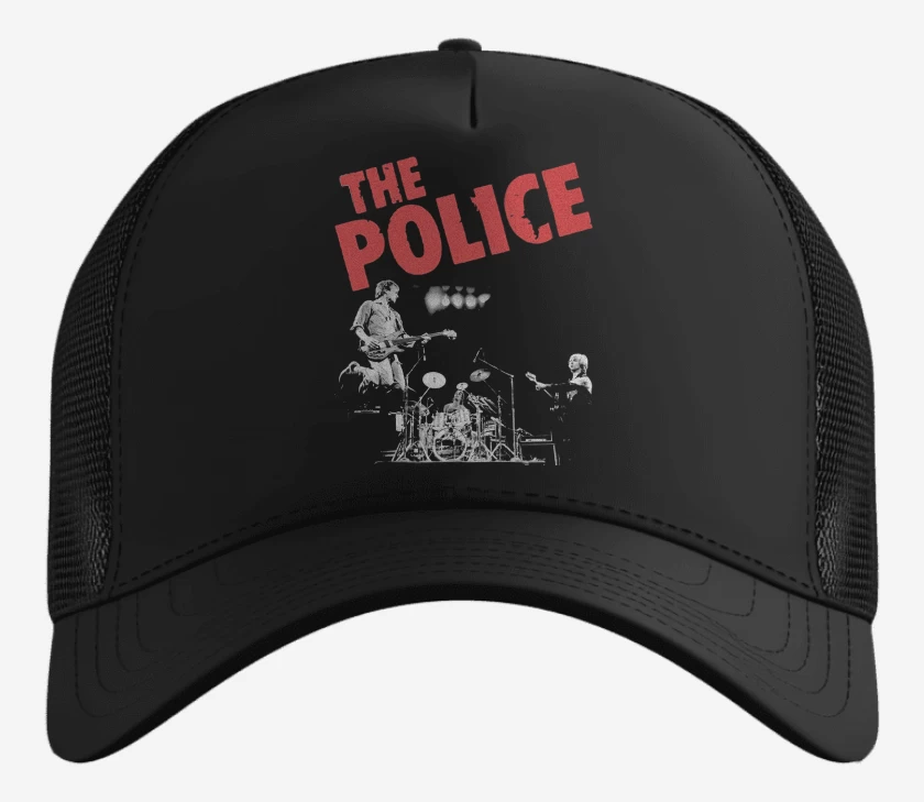 Gorro Negro de The Police Band