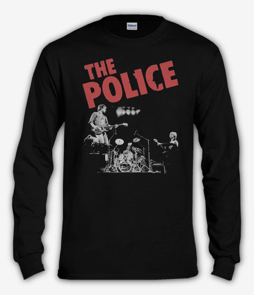 Polera manga larga The Police Band