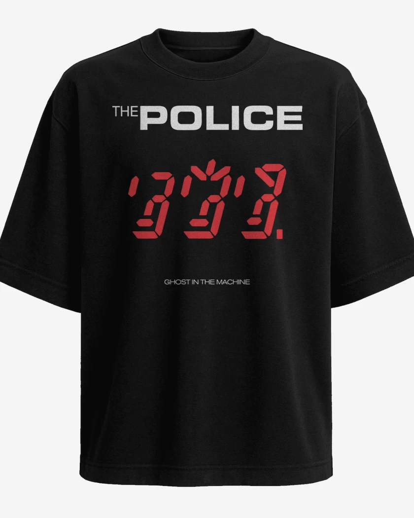 Polera Oversize The Police Ghost in the Machine