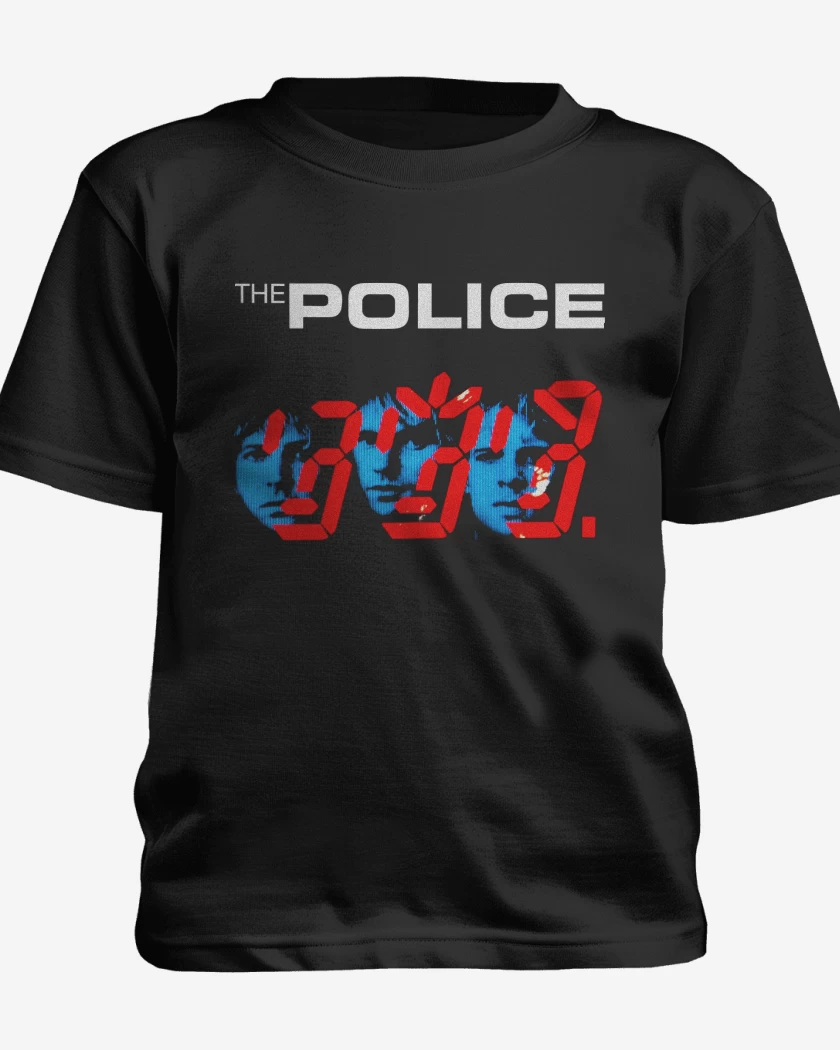 Polera de niño Negro de The Police The Ghost