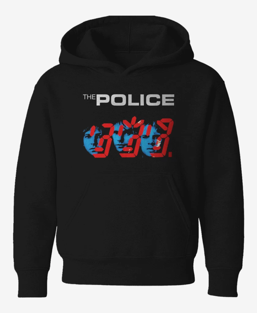 Poleron de niño Negro de The Police The Ghost