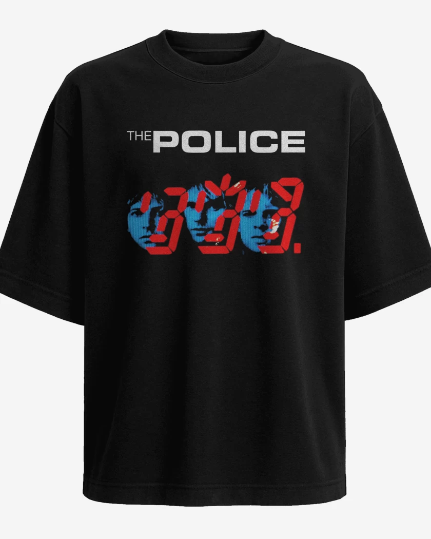 Polera Oversize The Police The Ghost