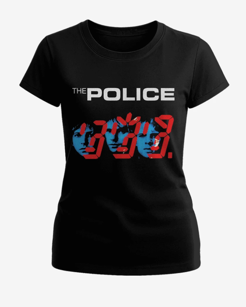 Polera de Mujer Negro de The Police The Ghost