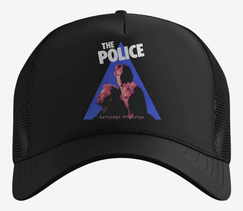 Gorro Negro de The Police Zenyatta Mondatta