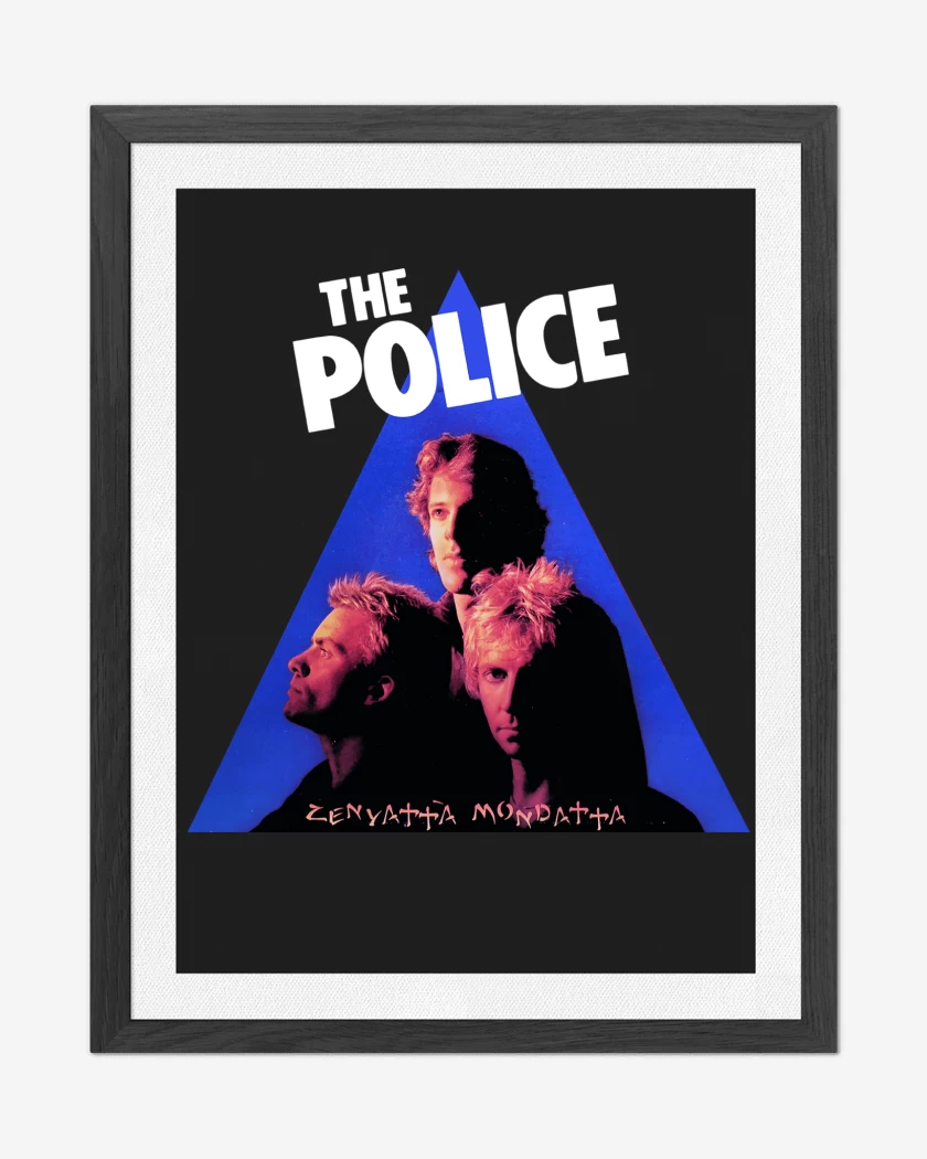 Cuadro decorativo Negro de The Police Zenyatta Mondatta