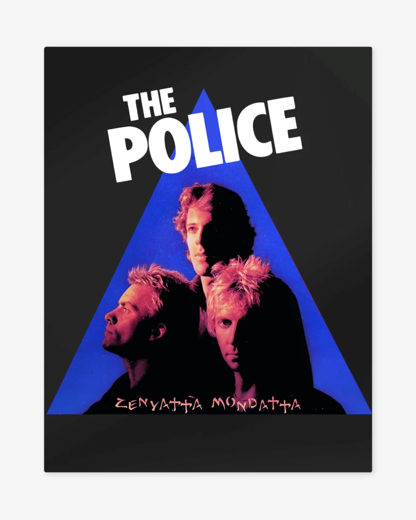 Print metalico The Police Zenyatta Mondatta
