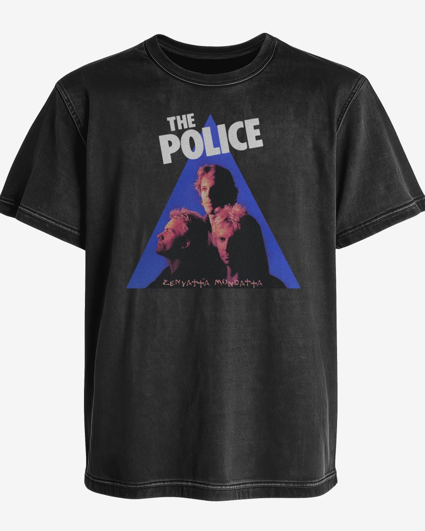 Polera desgastada The Police Zenyatta Mondatta