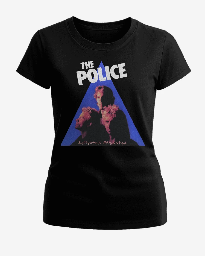 Polera de Mujer Negro de The Police Zenyatta Mondatta