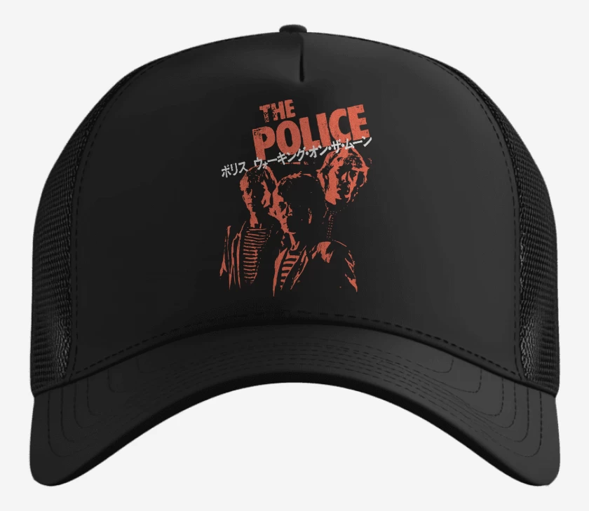 Gorro Negro de The Police Japan
