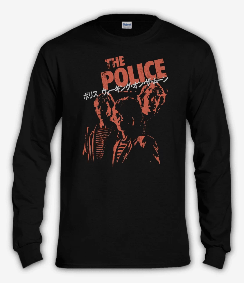 Polera manga larga The Police Japan