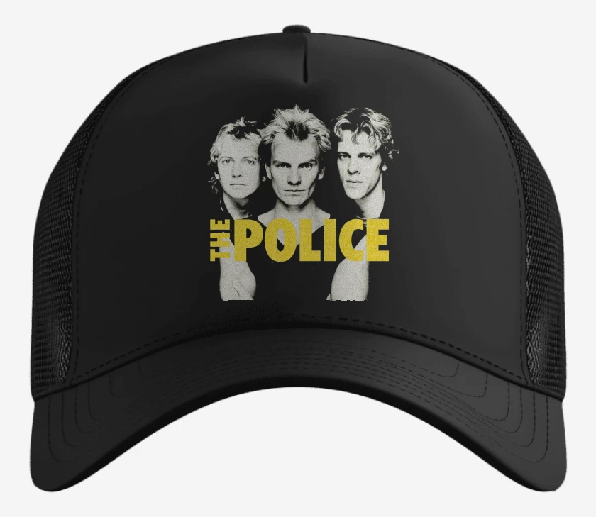 Gorro Negro de The Police Banda