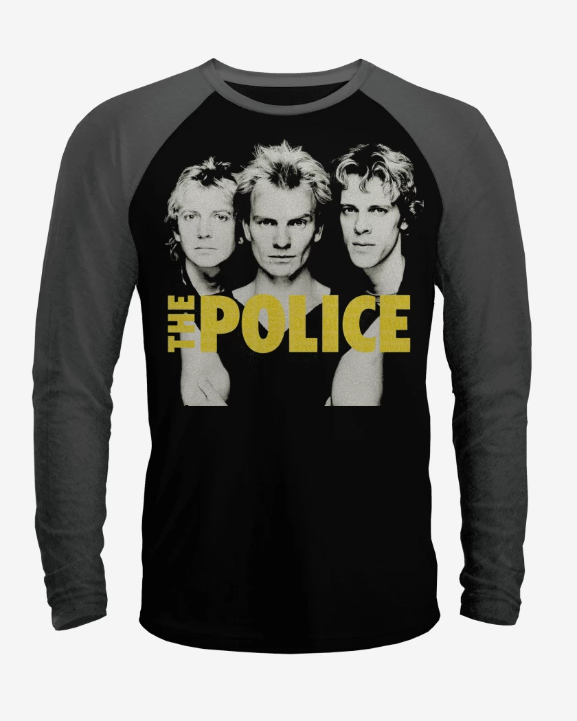 Polera Raglan The Police Banda