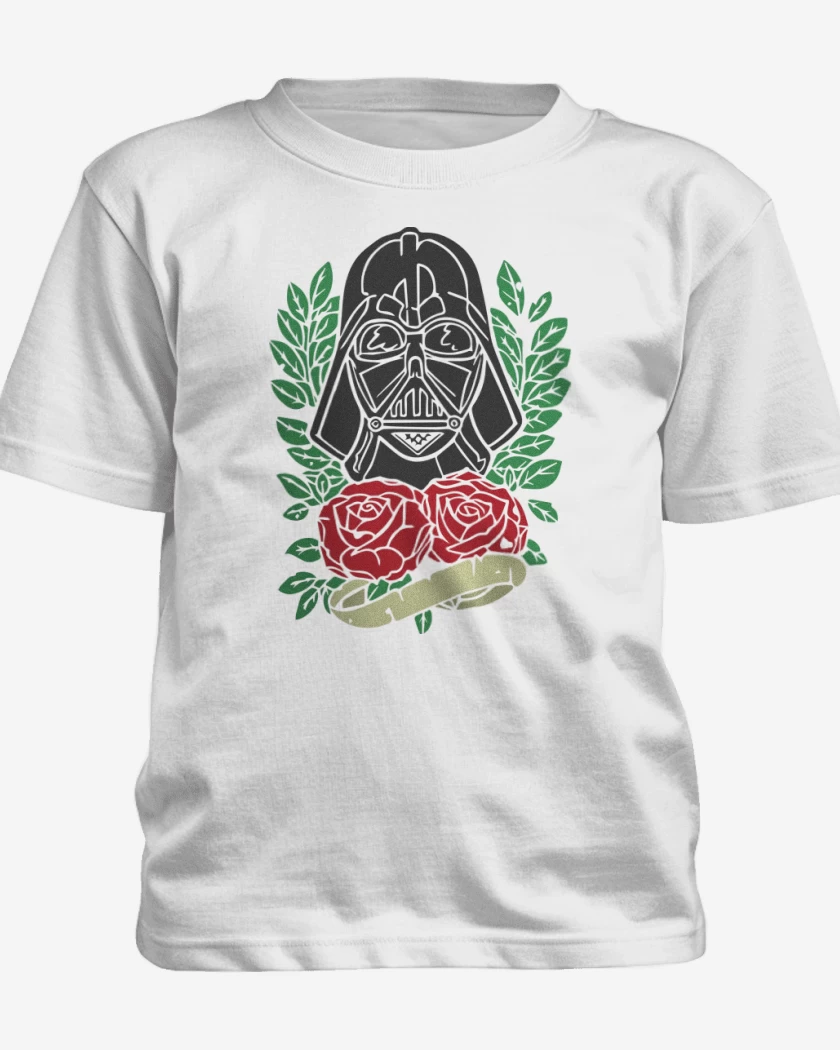 Polera de niño Blanco de Vader