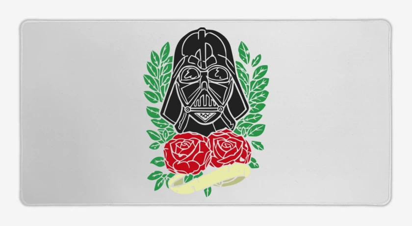 Mouse pad Gamer Blanco de Vader