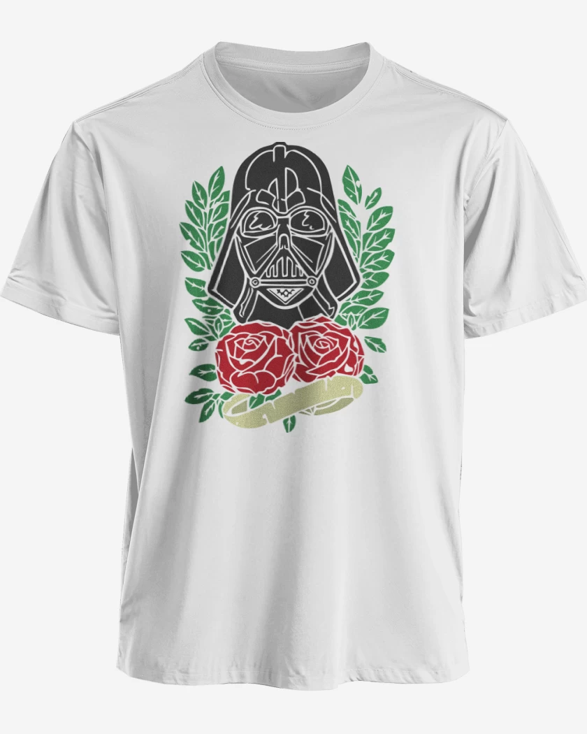 Polera premium Blanco de Vader