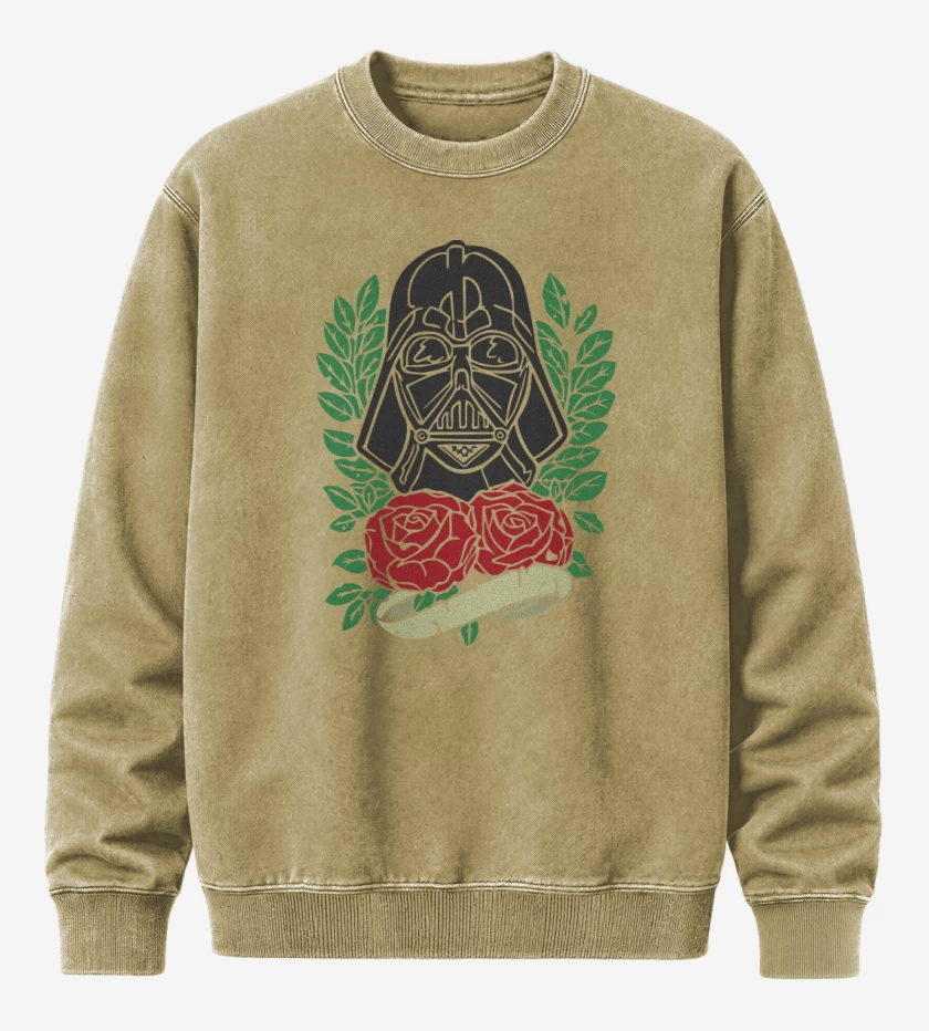 Poleron Polo Acid Wash Beige de Vader