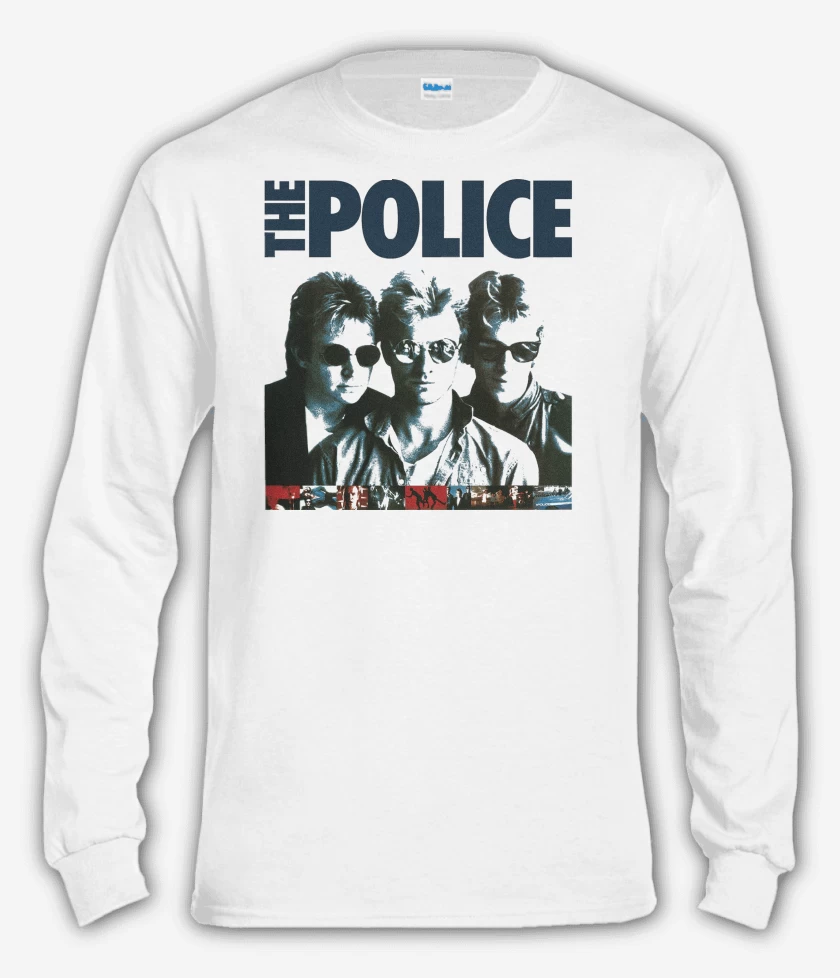 Polera manga larga The Police Sting Summers Copeland