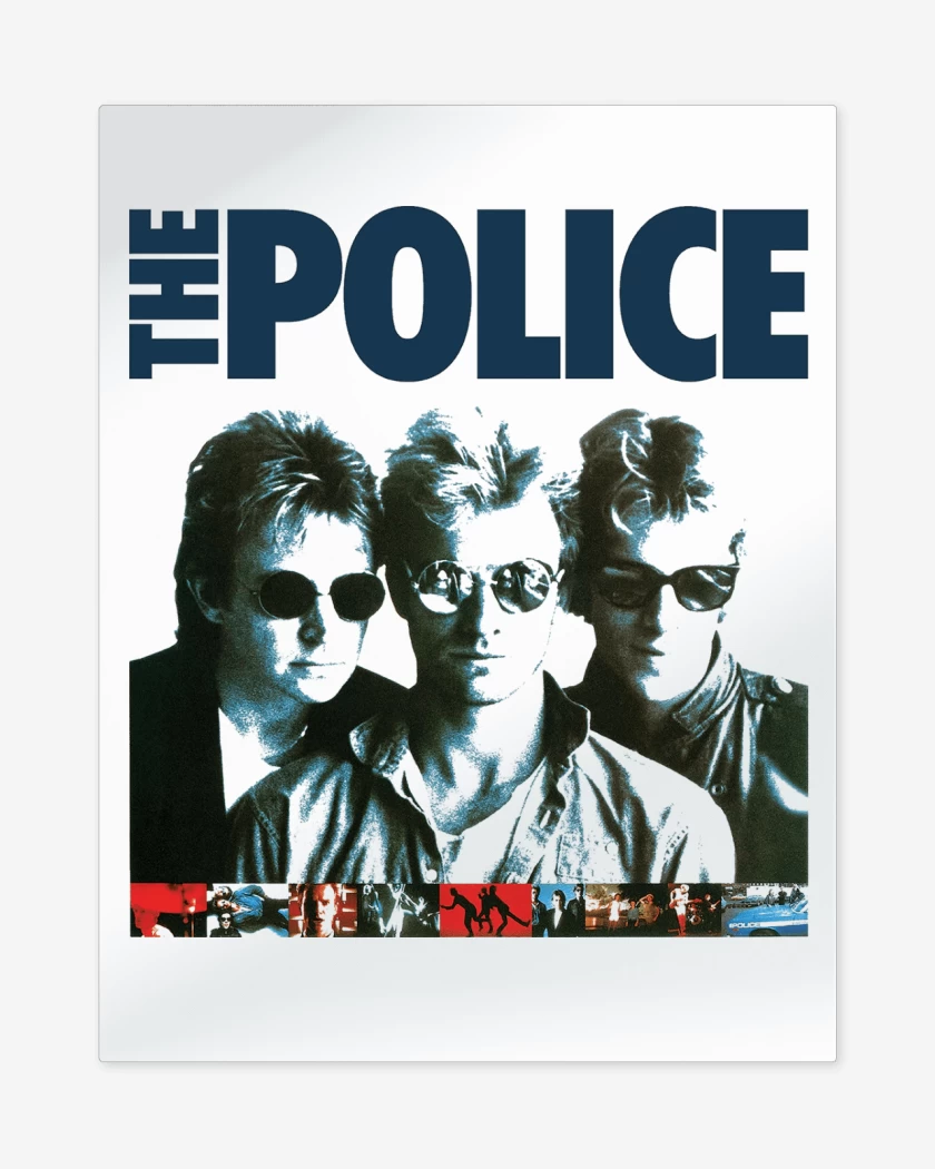Print metalico The Police Sting Summers Copeland