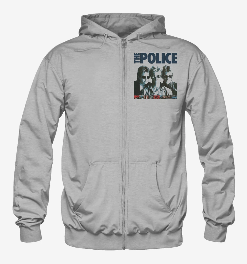 Poleron Canguro con cierre The Police Sting Summers Copeland