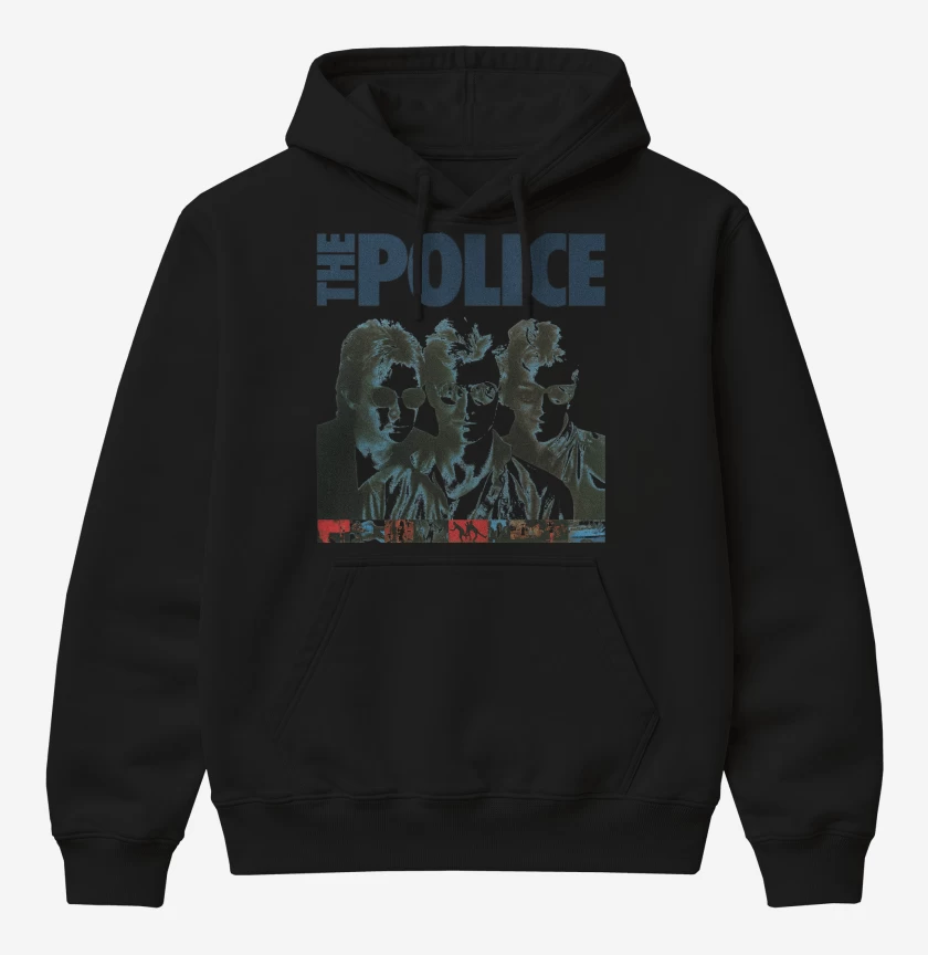 Poleron Canguro básico The Police Sting Summers Copeland