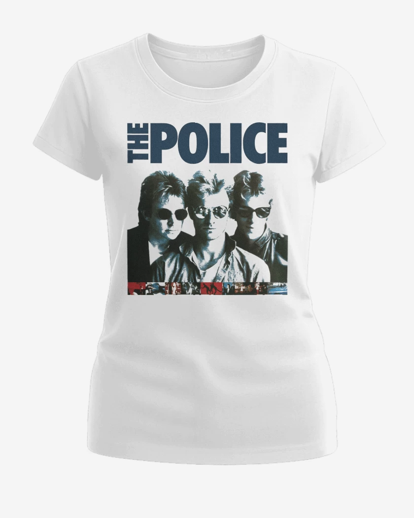 Polera de Mujer Blanco de The Police Sting Summers Copeland