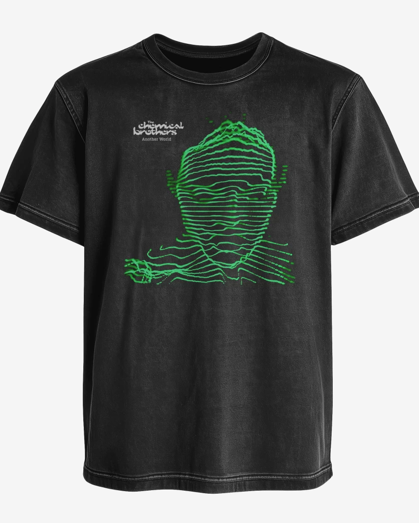 Polera desgastada The Chemical brothers another world