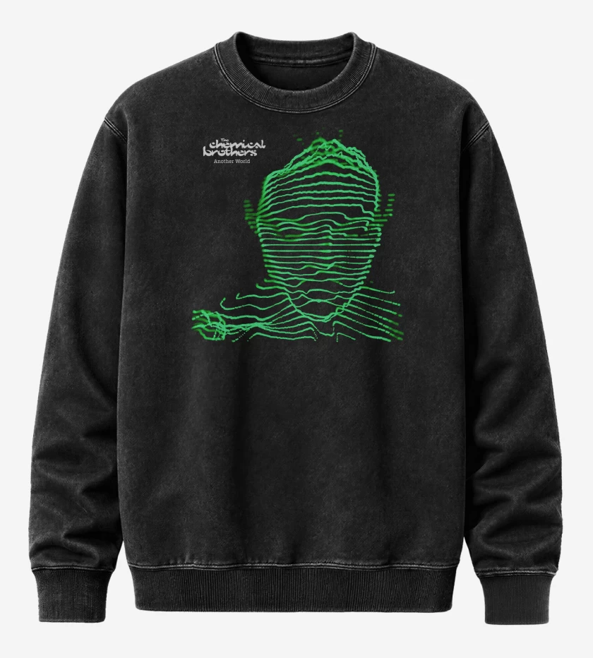 Poleron Polo Acid Wash Negro de The Chemical brothers another world