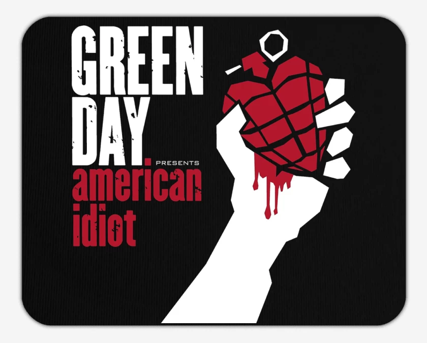 Mousepad Green Day American Idiot