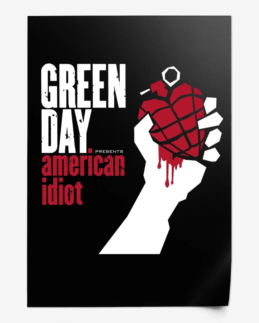 Print Green Day American Idiot
