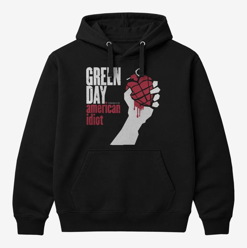Polerón Canguro Green Day American Idiot