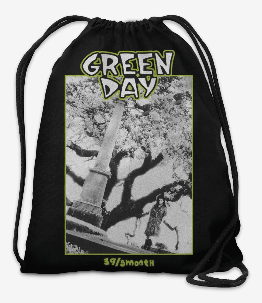 Mochila Negro de Green Day 39 Smooth