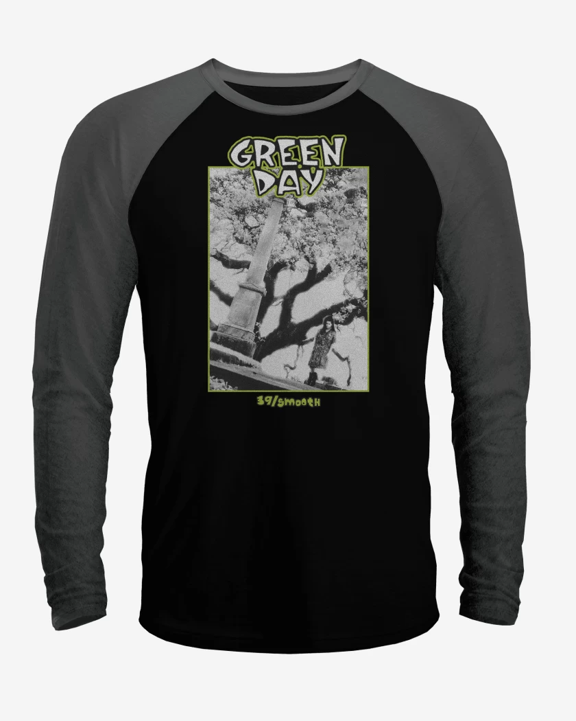 Polera Raglan Green Day 39 Smooth
