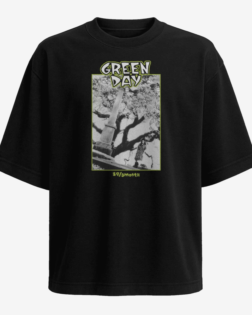 Polera Oversize Green Day 39 Smooth